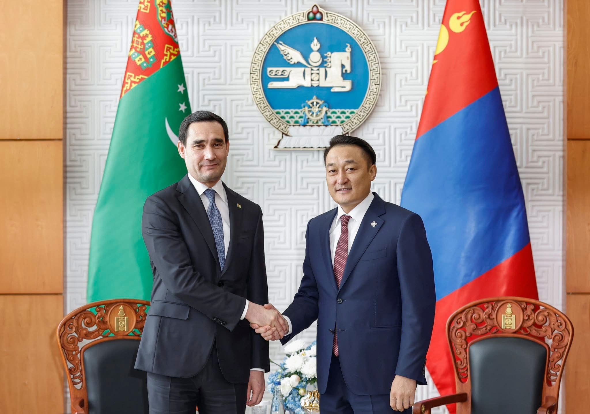 Туркменистан Улсын Ерөнхийлөгч Сердар Бердымухамедовт Монгол улсад төрийн айлчлал хийв.