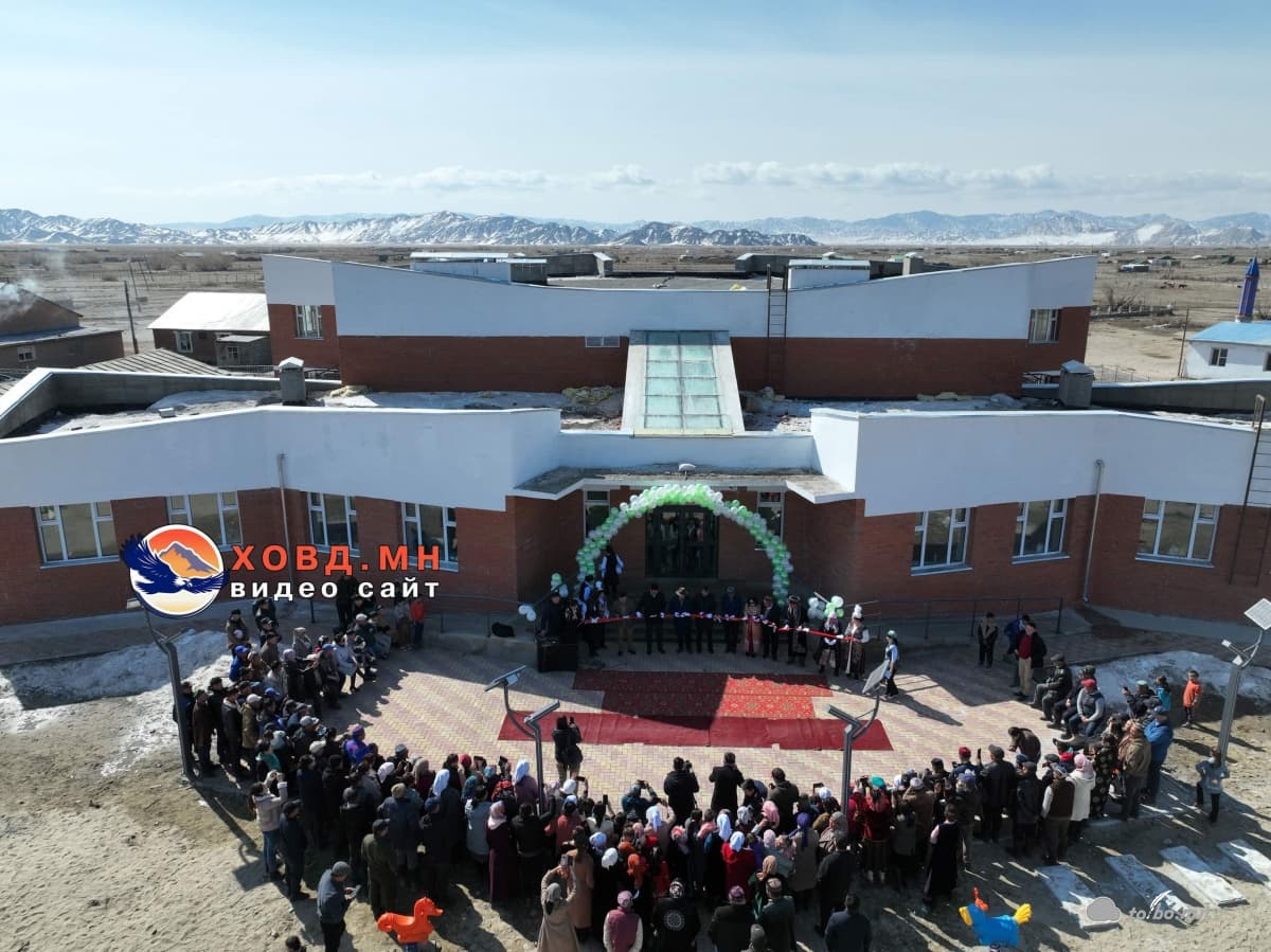 Булган суманд 3 дугаар цэцэрлэг шинээр ашиглалтанд орж нээлтээ хийлээ.